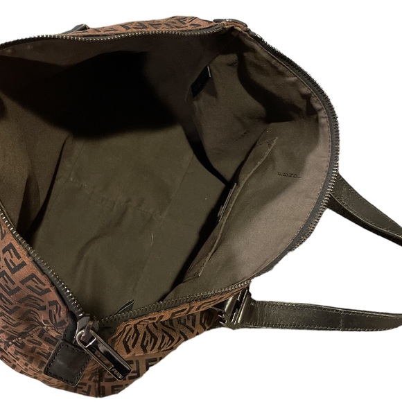 Fendi Zucchino Zip Tote Bag - Picture 7 of 10